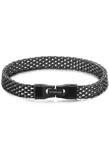 Bracciale Brosway Uniform Acciaio Brunito BNF12B