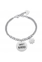 Bracciale Luca Barra Acciaio Sweet Mamma BK2044