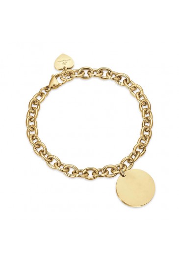 Bracciale Luca Barra Acciaio Gold Donna BK2078