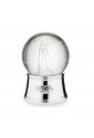 Boule De Neige Acca Innamorati Palla Con Neve Resina Carillon Applicazioni Argento Luce Bianca Glitter Fluttuanti Acca OG.122 BO