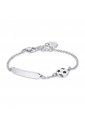 Bracciale Luca Barra Acciaio Pallone JB111