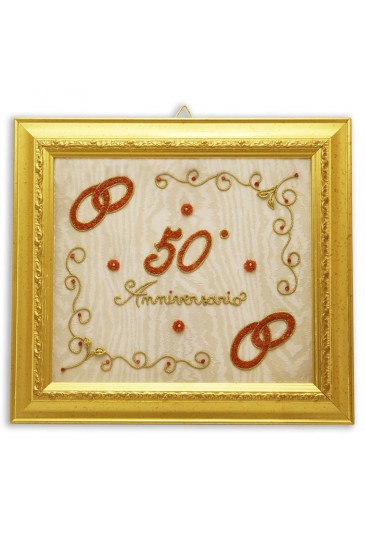 Quadro Corallo 18x20 50 Anni Anniversary Corallina LC 134/5