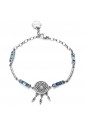 Bracciale Brosway Chakra Acchiappasogni Significato Serenità Protezione Cristalli Blu Acciaio BHKB110