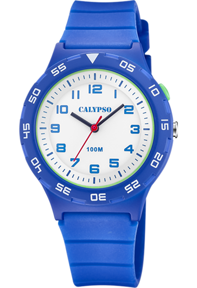 orologio azzurro logo kid