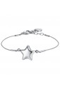 Bracciale Luca Barra Acciaio Anallergico Stella Piena BK2411