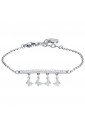 Bracciale Luca Barra Acciaio Anallergico Ciondoli Farfalle BK2433