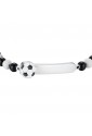 Bracciale Luca Barra Acciaio Pallone JB111