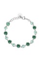 Bracciale Brosway Symphonia Acciaio Cristalli Verde BYM167