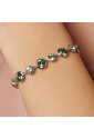 Bracciale Brosway Symphonia Acciaio Cristalli Verde BYM167