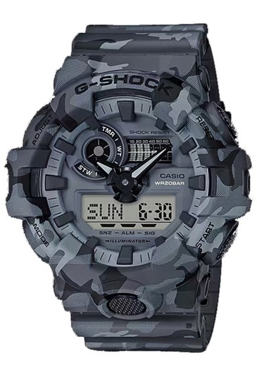 CASIO GDX6900HT G-SHOCK CAMOUFLAGE GRIGIO GA-700CM-8A