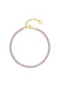 Bracciale Brosway Desideri Tennis Viola Acciaio Gold BEI091