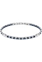 Bracciale Sector Acciaio Ceramica Blu Lunghezza 22cm Uomo SAFR40