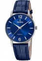 Orologio Festina Solo Tempo Quadrante Blu Cinturino Pelle Uomo F20690/3