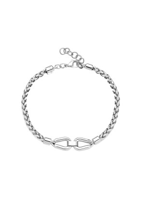 Bracciale Brosway Knocker Catena Spiga Acciaio Uomo BKC24