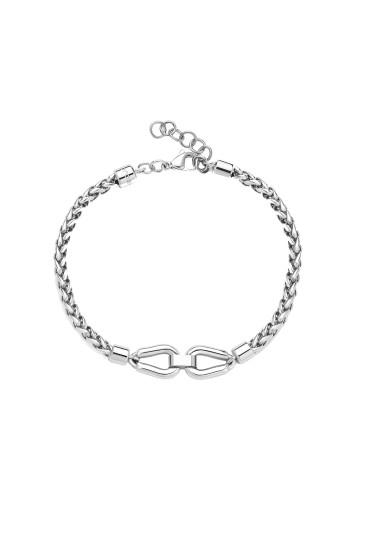 Bracciale Brosway Knocker Catena Spiga Acciaio Uomo BKC24