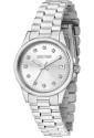 Orologio Sector 230 Quarzo 10ATM Datario Quadrante Silver Cristalli Acciaio Donna R3253161542