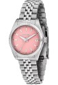 Orologio Sector 240 Quarzo 5ATM Datario Quadrante Rosa Acciaio Donna R3253240516