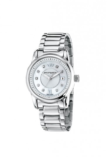 Orologio Philip Watch Kent Diamanti Quadrante Madreperla Donna Acciaio R8253178505