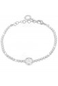 Bracciale Tennis Donna Silver Smalto Bianco Lettera A Dvccio 5HZIPFM